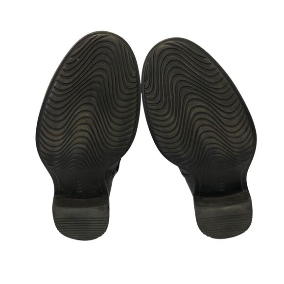 Ecco Sartorelle Combat Boot Black Leather Shoes Portugal Us 8(39) - Picture 14 of 16